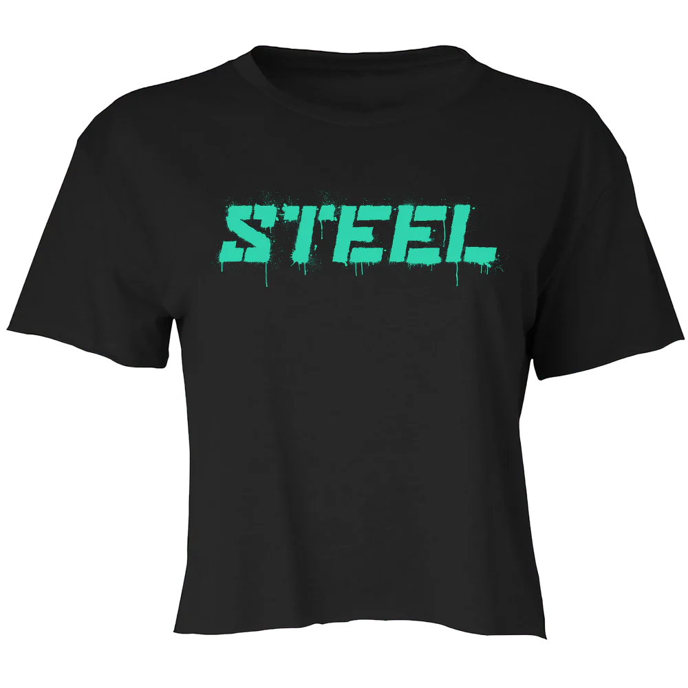 Crimson Rebel STEEL Crop Top