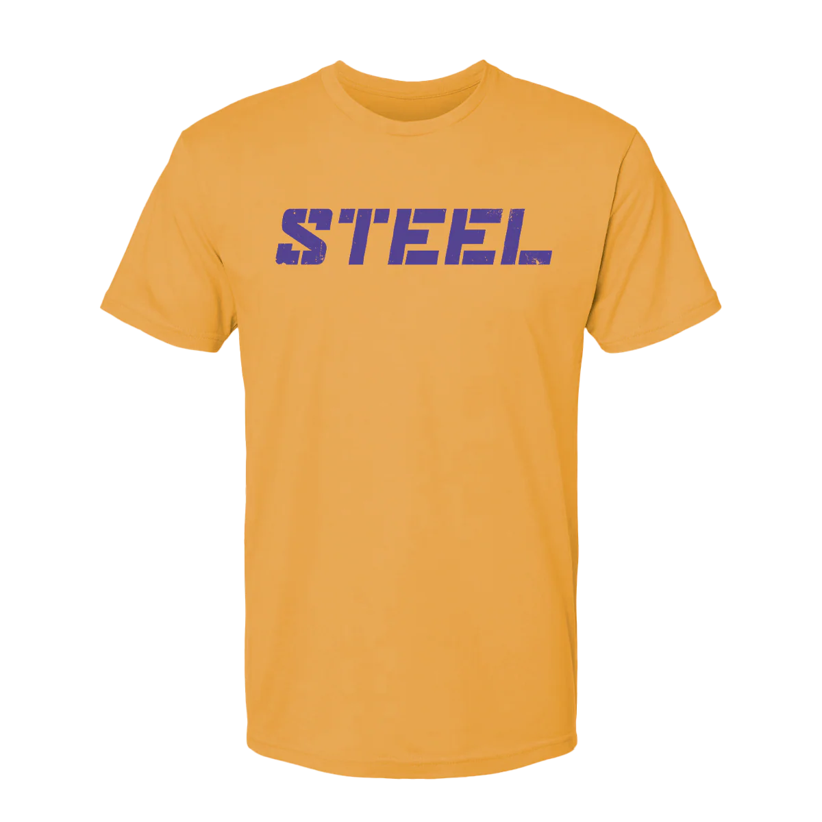 Gold with Purple STEEL T-Shirt