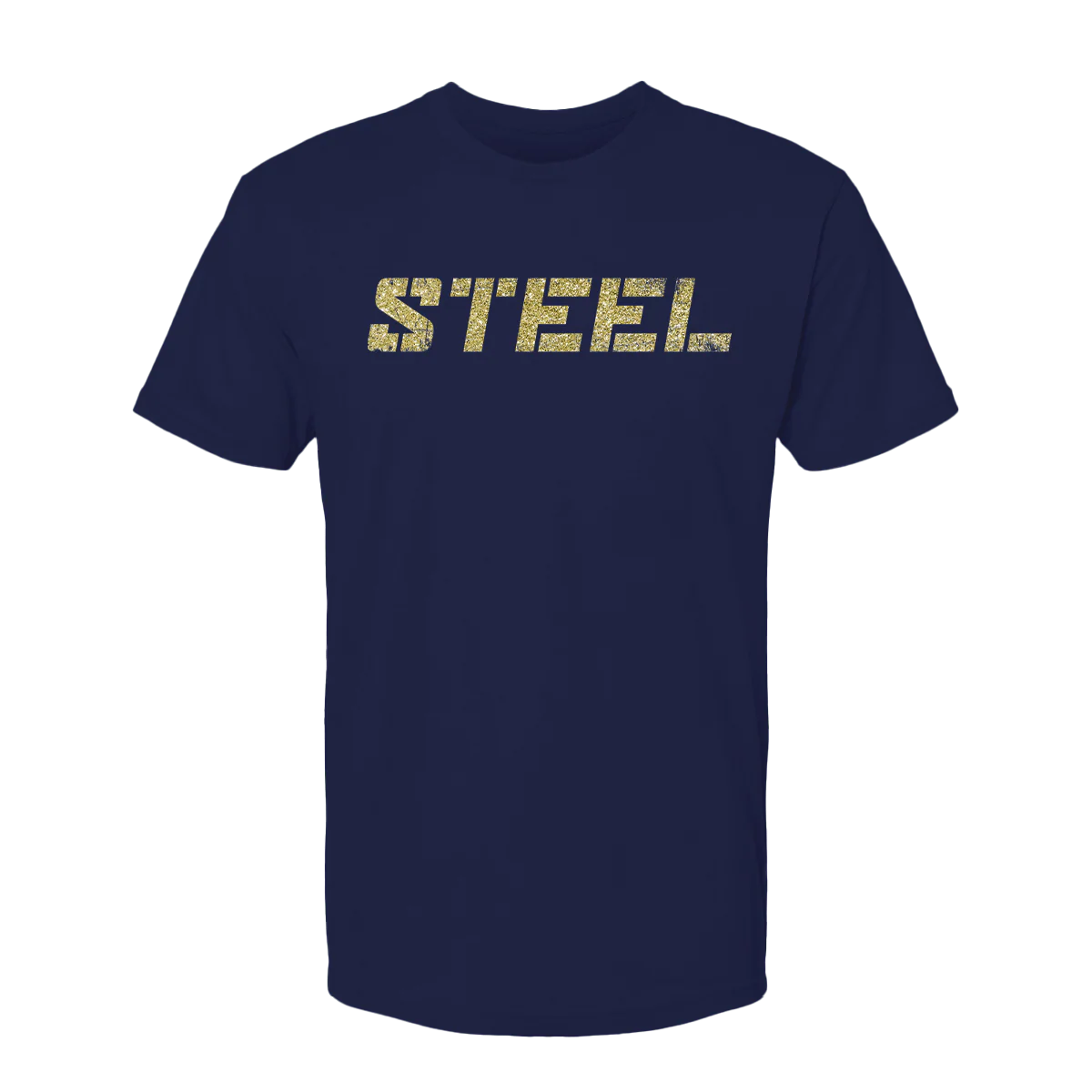 Navy with Gold Steel T-Shirt