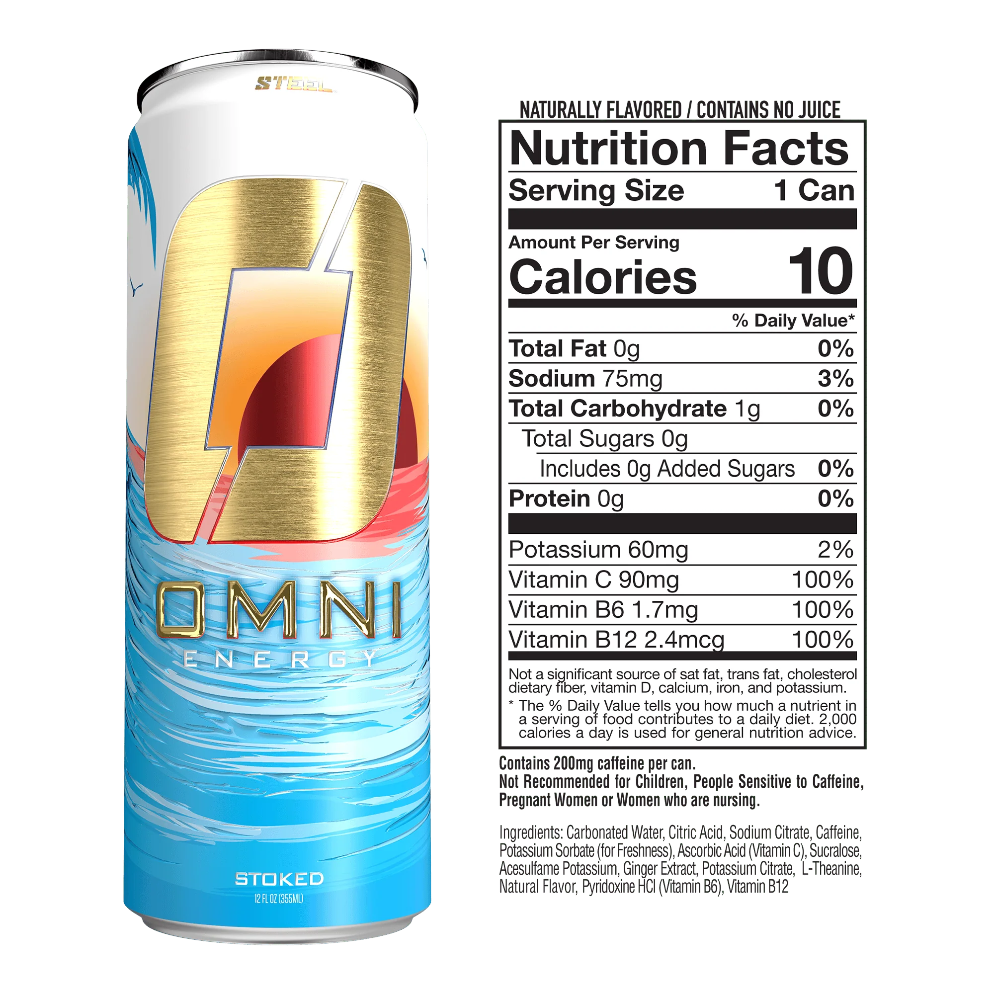 Omni Energy Drink Bundle - 1 Can of Each Original Flavor - Image 4