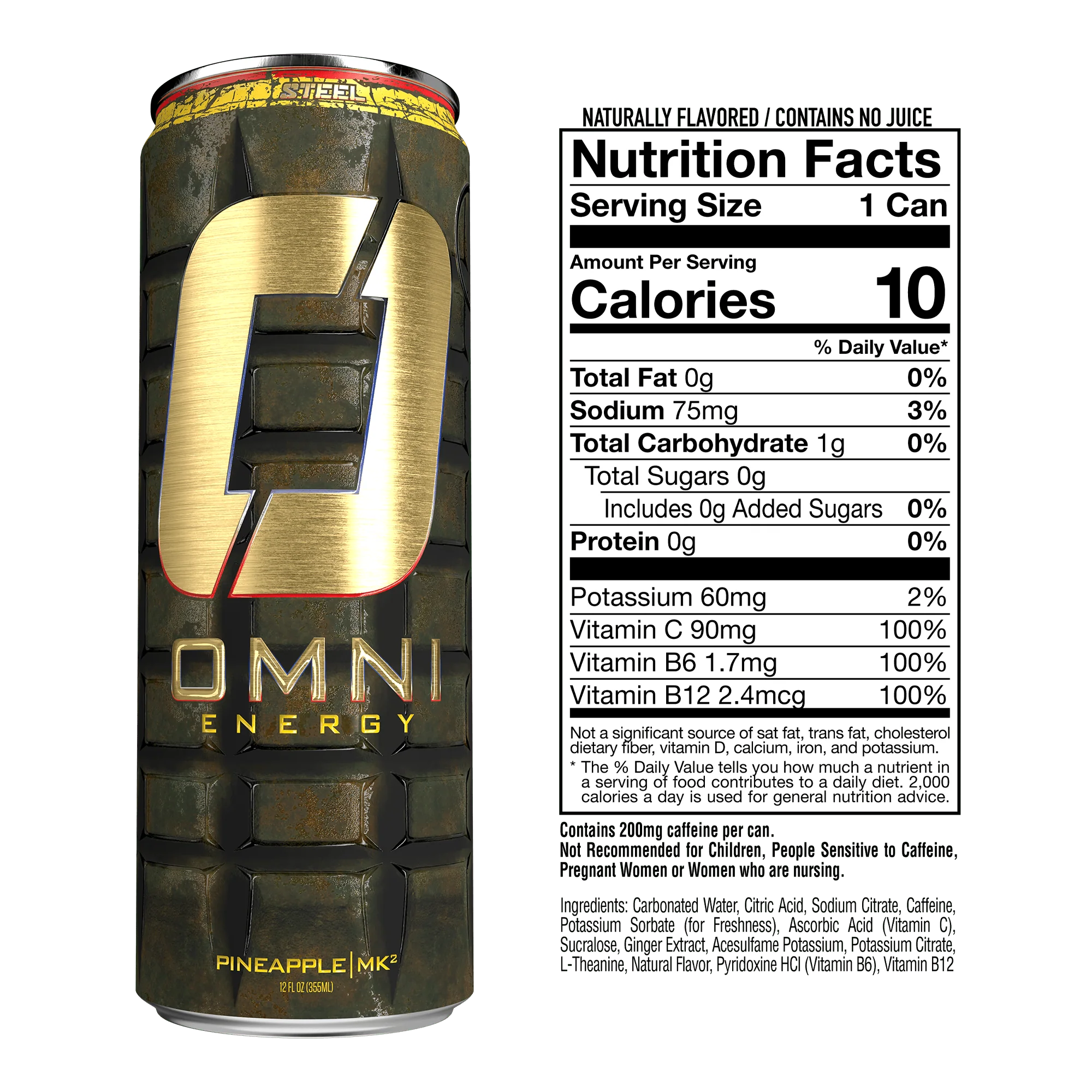 Omni Energy Drink Bundle - 1 Can of Each Original Flavor - Image 7