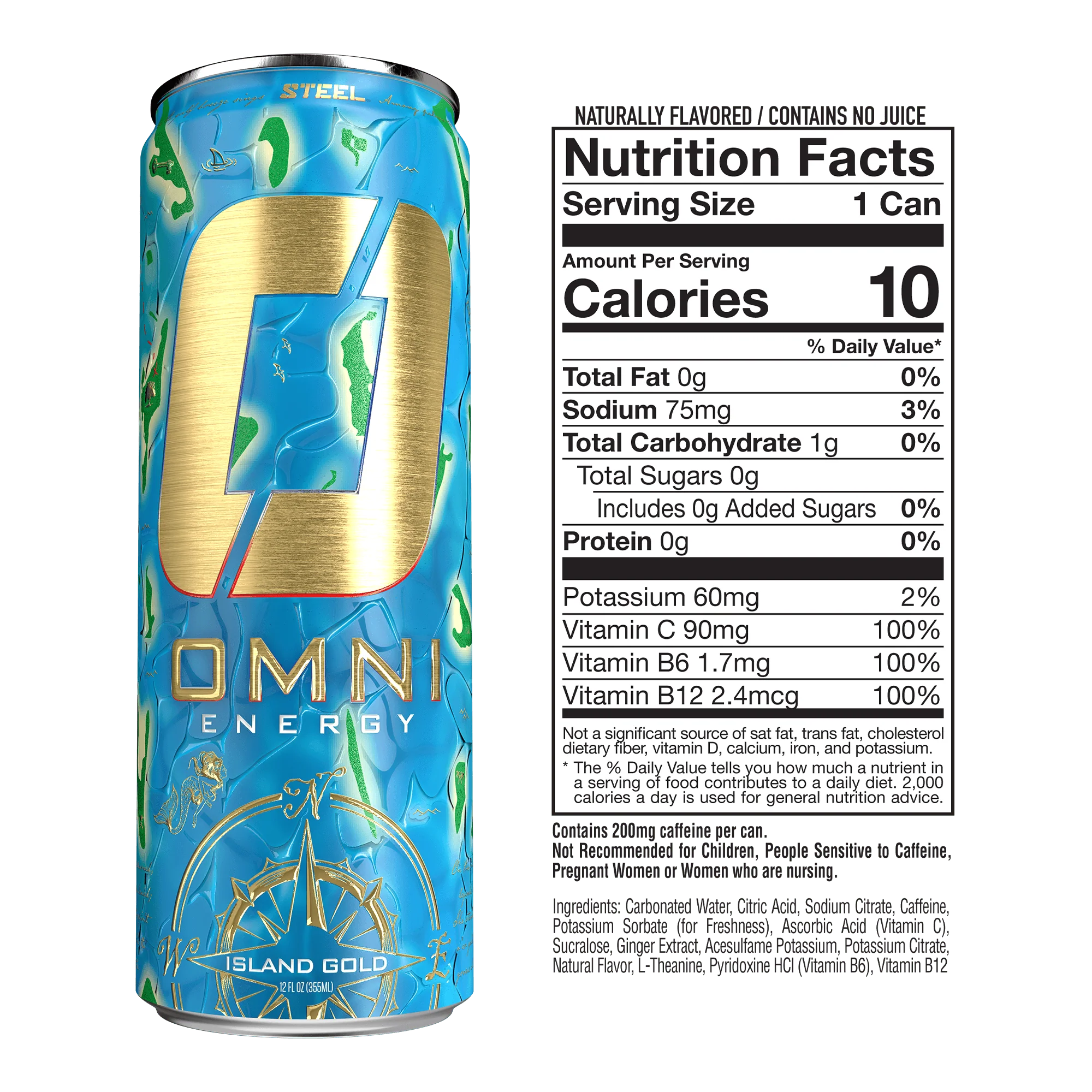 Omni Energy Drink Bundle - 1 Can of Each Original Flavor - Image 8