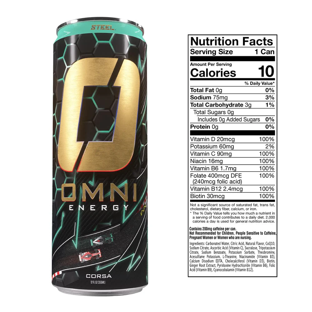 Omni Energy Drink Bundle with T-Shirt - Image 3