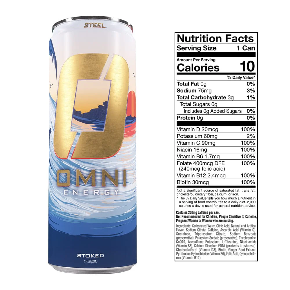 Omni Energy Drink Bundle with T-Shirt - Image 5