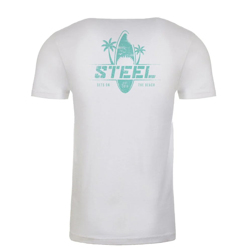 Sets on the Beach STEEL Performance T-Shirt