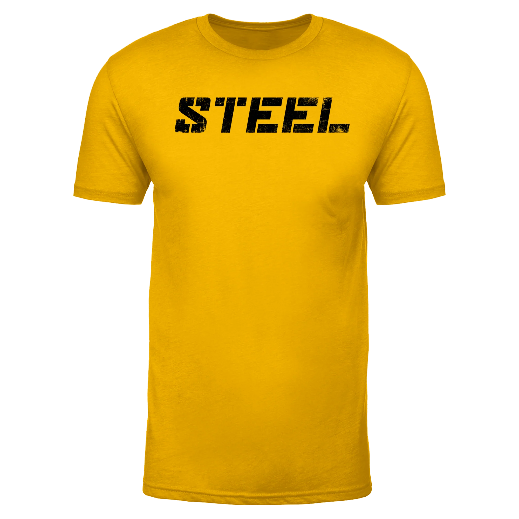 STEEL Black on GOLD Performance T-Shirt