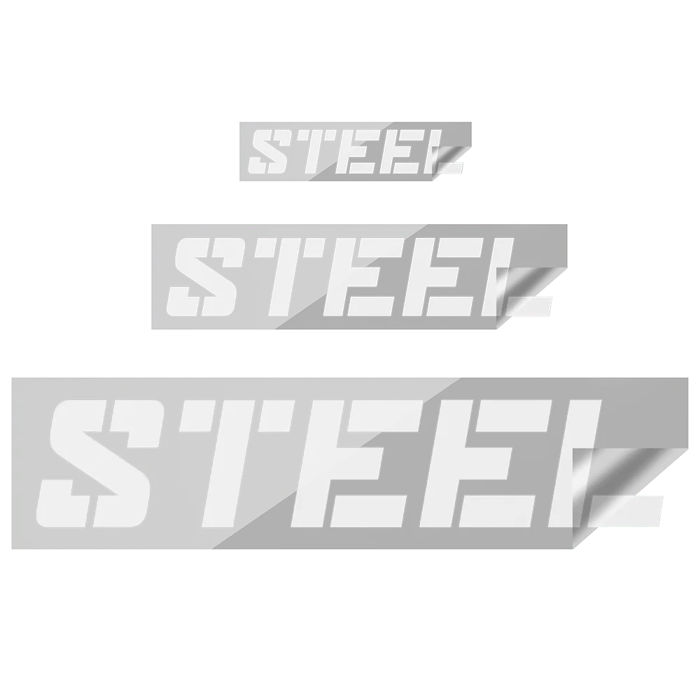 STEEL Decals