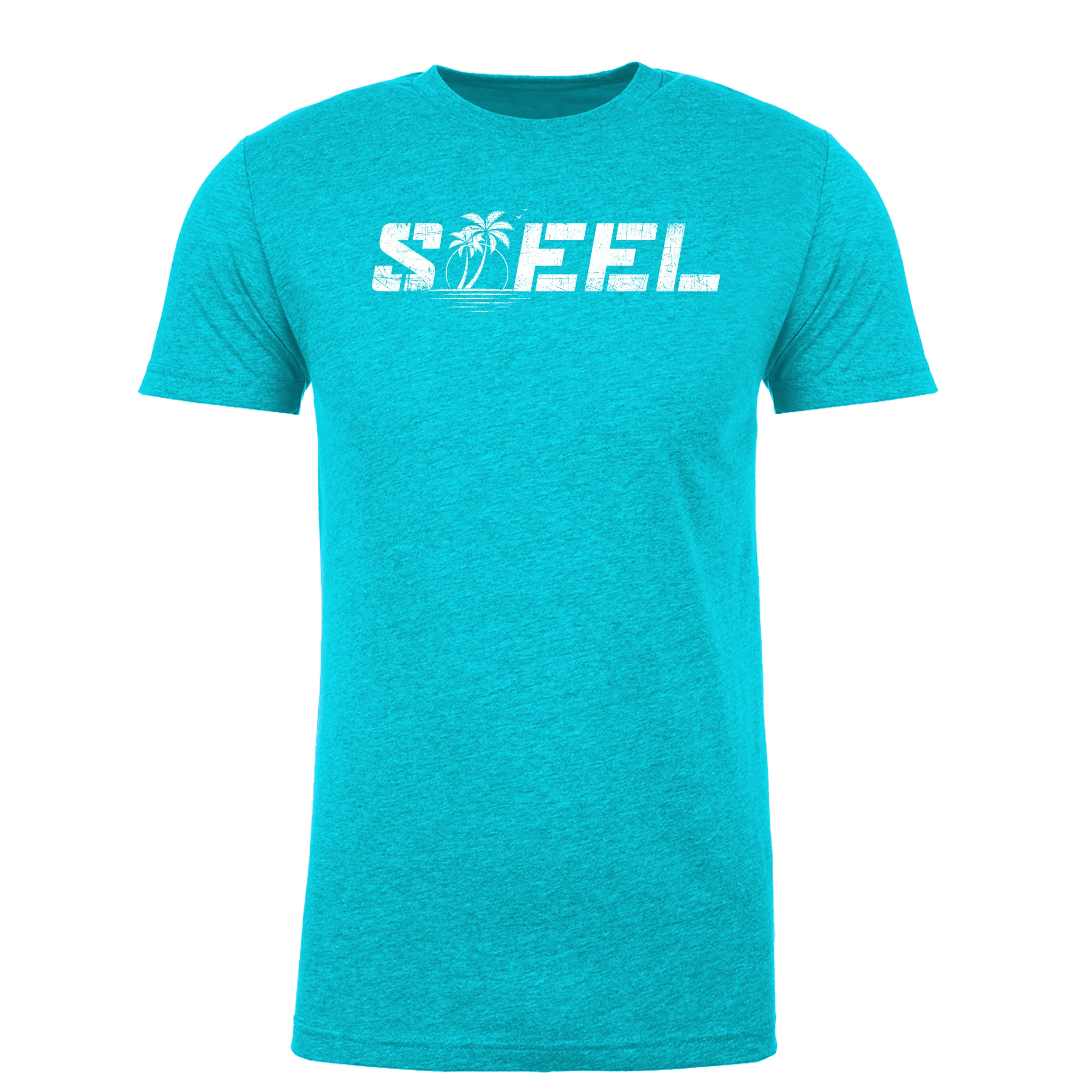 STEEL Palm Tree Performance T-Shirt