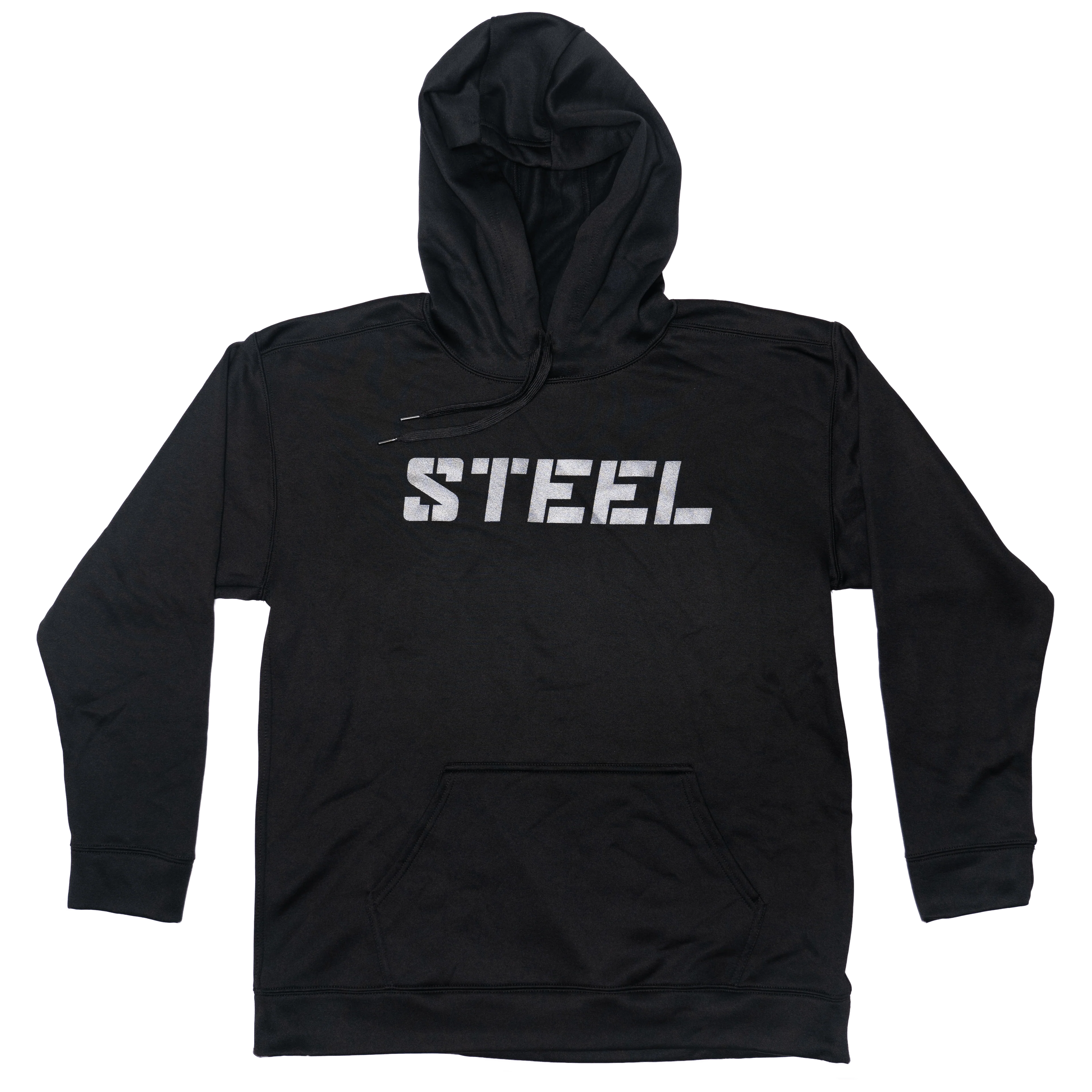 STEEL Performance Hoodie Silver