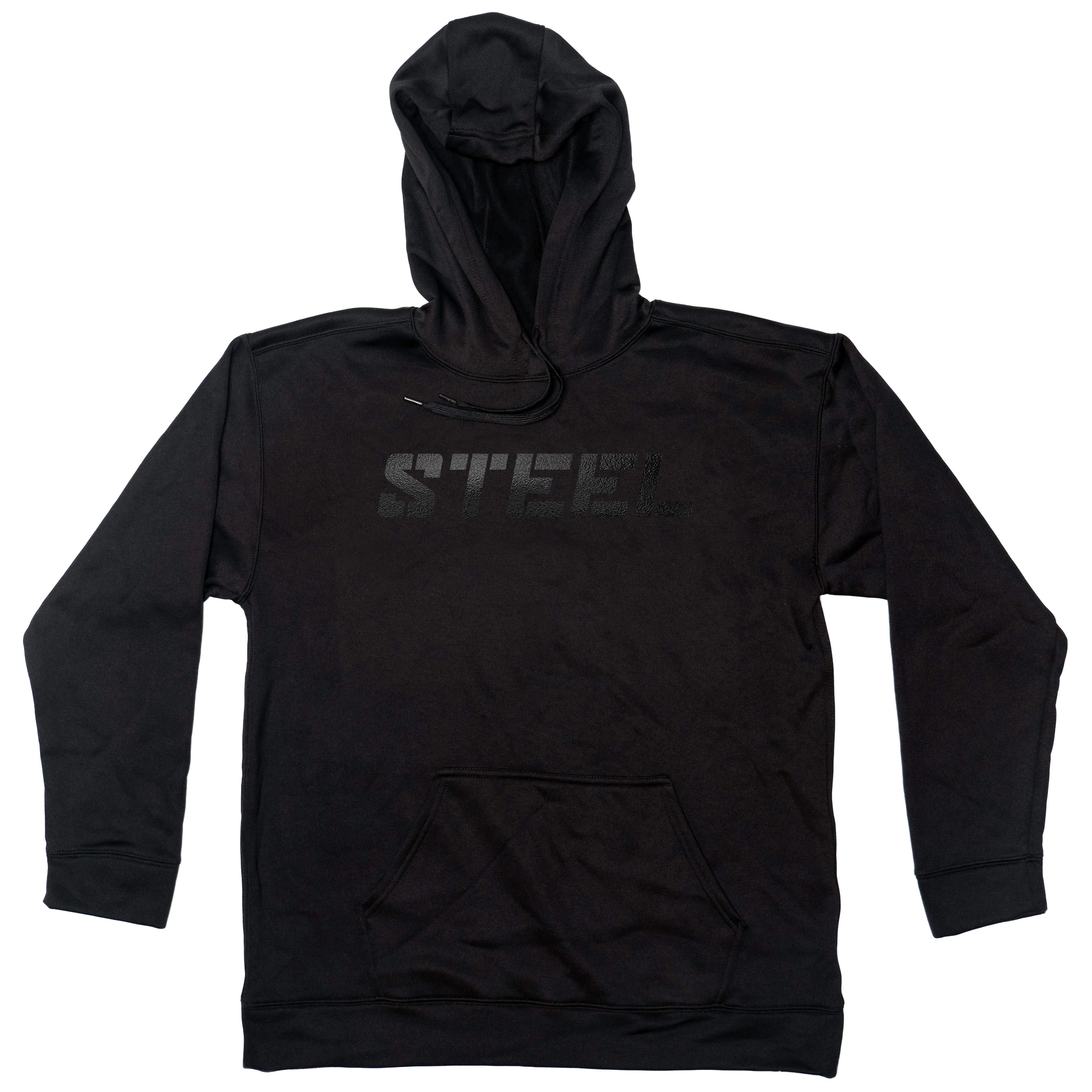 STEEL Performance Hoodie Black
