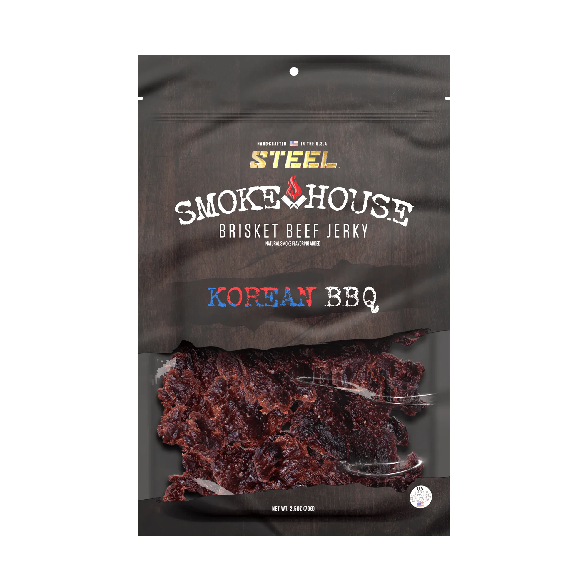 2.5 oz. Steel Smokehouse Brisket Beef Jerky - Image 7
