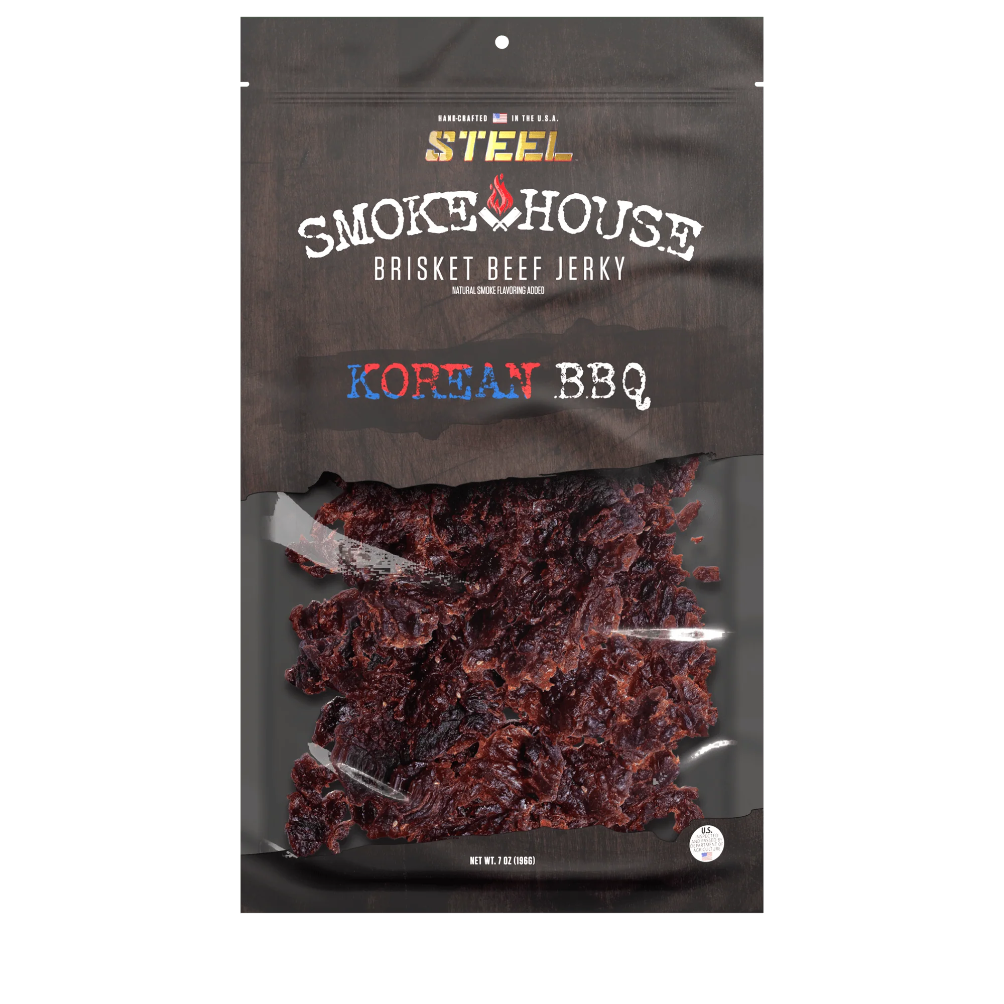 7 oz. Steel Smokehouse Brisket Beef Jerky - Image 8