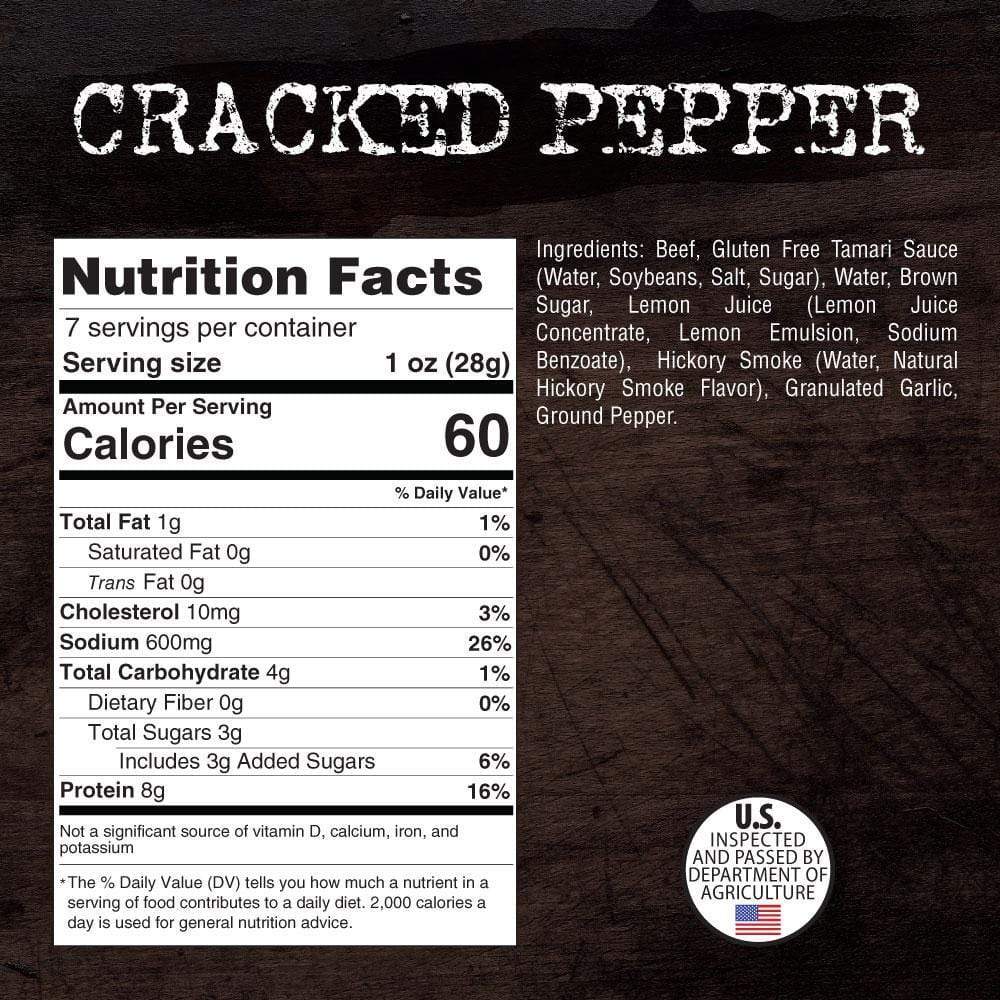 7 oz. Steel Smokehouse Brisket Beef Jerky - Image 9