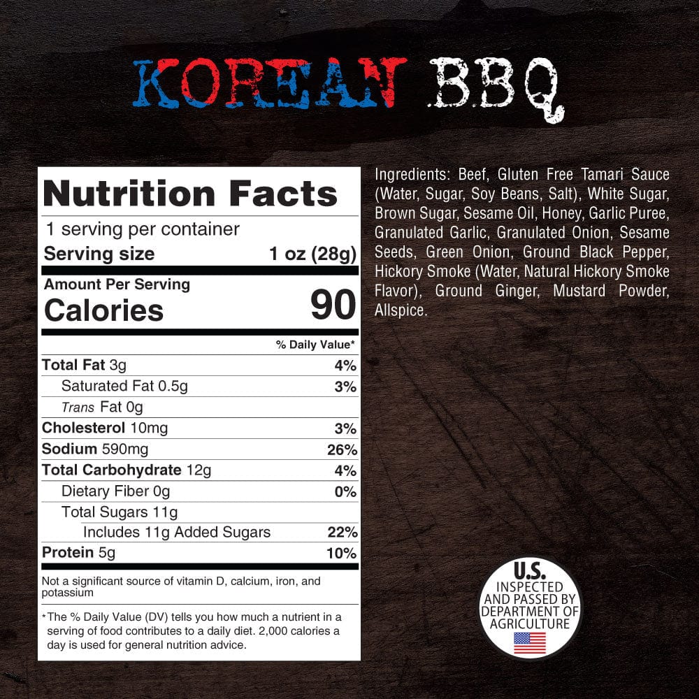 Korean BBQ - Brisket Beef Jerky - Image 6