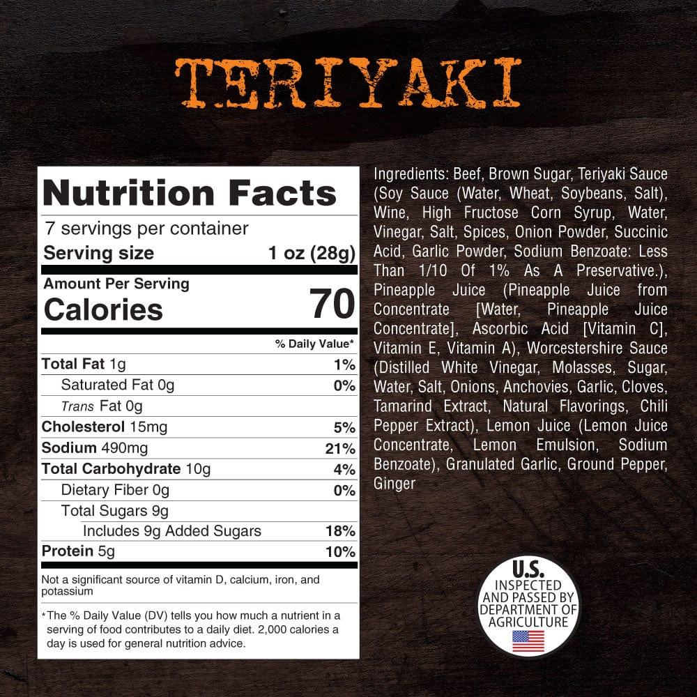 Teriyaki - Brisket Beef Jerky - Image 4